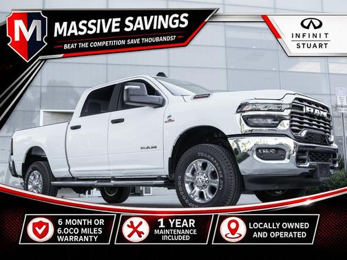 Bright White Clearcoat 2026 RAM 2500 Big Horn
