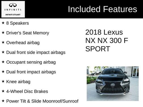 2018 Lexus NX 300 F Sport