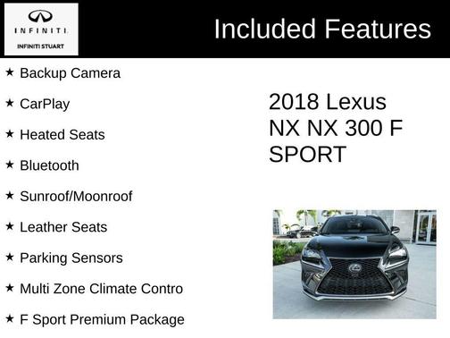 2018 Lexus NX 300 F Sport