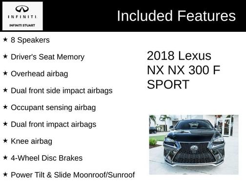 2018 Lexus NX 300 F Sport