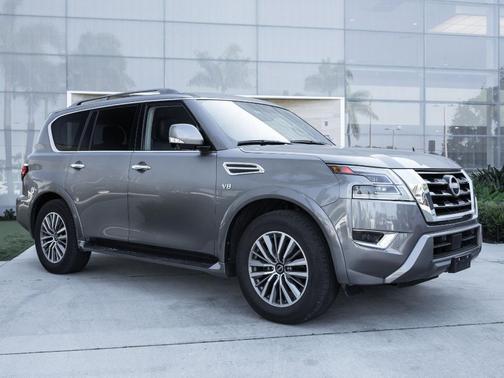 Gun Metallic 2022 Nissan Armada SL