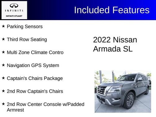 Gun Metallic 2022 Nissan Armada SL