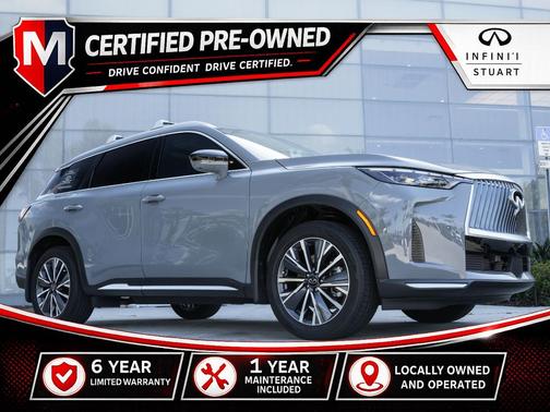 Harbor Gray 2026 INFINITI QX60 Luxe