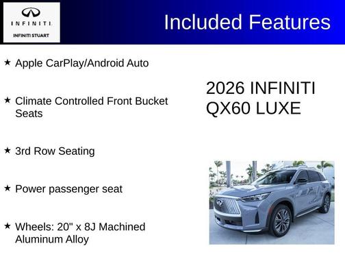2026 INFINITI QX60 Luxe