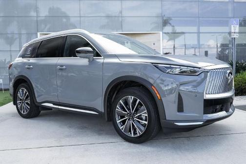 Harbor Gray 2026 INFINITI QX60 LUXE