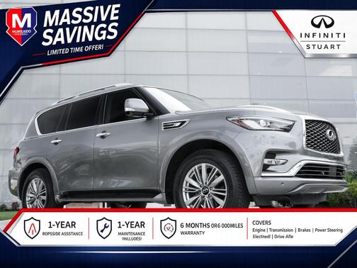 Graphite Shadow 2019 INFINITI QX80 Luxe