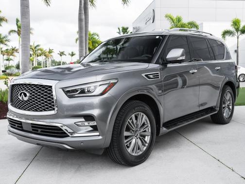 Graphite Shadow 2019 INFINITI QX80 Luxe