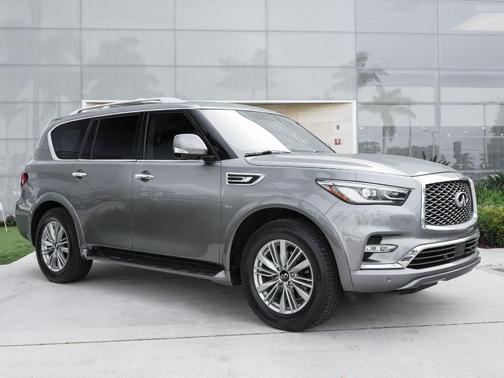 Graphite Shadow 2019 INFINITI QX80 Luxe