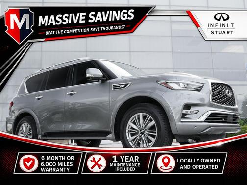 Graphite Shadow 2019 INFINITI QX80 Luxe