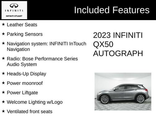 2023 INFINITI QX50 AUTOGRAPH