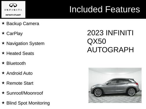 2023 INFINITI QX50 AUTOGRAPH