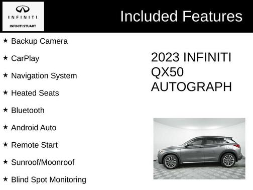 2023 INFINITI QX50 AUTOGRAPH