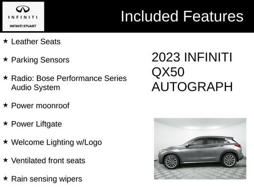 2023 INFINITI QX50 AUTOGRAPH