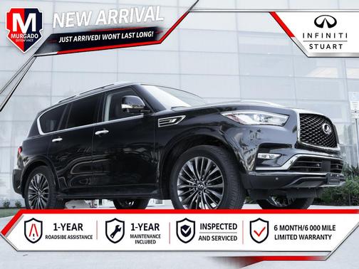 Anthracite Gray 2024 INFINITI QX80 PREMIUM SELECT