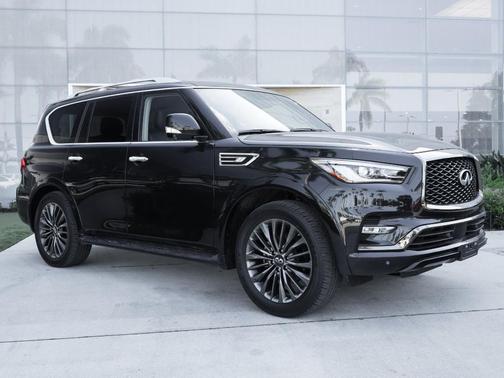 Anthracite Gray 2024 INFINITI QX80 PREMIUM SELECT
