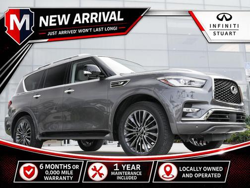 Anthracite Gray 2024 INFINITI QX80 PREMIUM SELECT