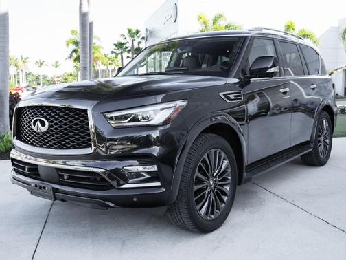 Anthracite Gray 2024 INFINITI QX80 PREMIUM SELECT
