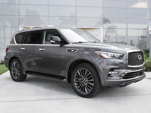 Anthracite Gray 2024 INFINITI QX80 PREMIUM SELECT