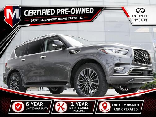 Anthracite Gray 2024 INFINITI QX80 PREMIUM SELECT
