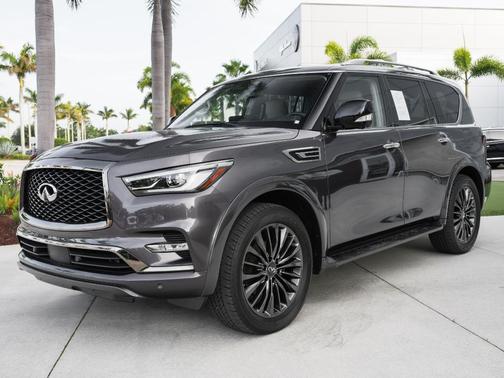 Anthracite Gray 2024 INFINITI QX80 PREMIUM SELECT
