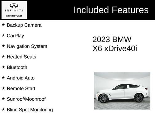 2023 BMW X6 xDrive40i