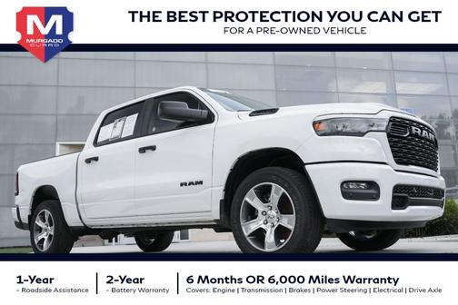 Bright White Clearcoat 2025 RAM 1500 Tradesman