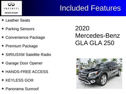 2020 Mercedes-Benz GLA 250 Base 4MATIC