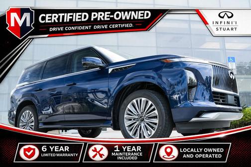 Grand Blue 2026 INFINITI QX80 LUXE