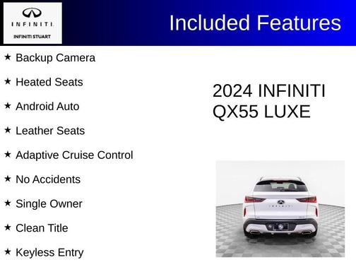2024 INFINITI QX55 LUXE