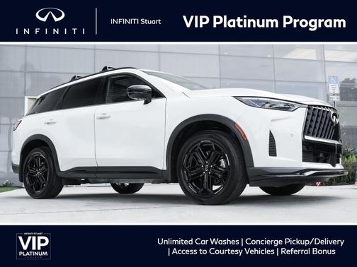 Radiant White 2026 INFINITI QX60 SPORT
