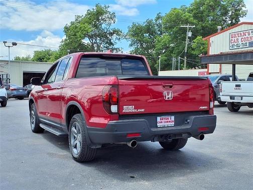 Red 2023 Honda Ridgeline RTL-E