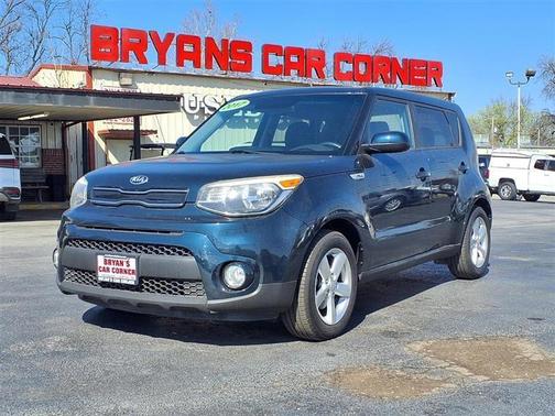 Blue 2017 Kia Soul +