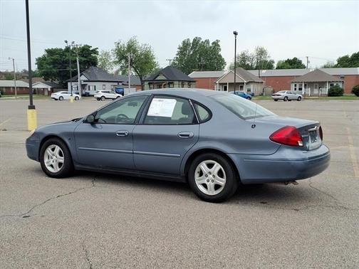 Blue 2000 Ford Taurus SES