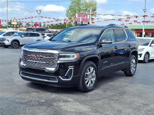 Black 2021 GMC Acadia SLT