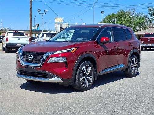 Scarlet Ember 2022 Nissan Rogue Platinum