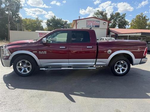 Red 2017 RAM 1500 Laramie