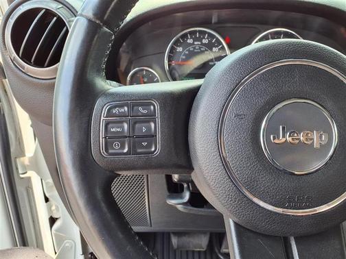 White 2015 Jeep Wrangler Sport