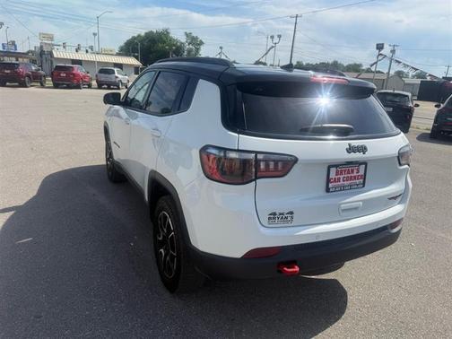 White 2025 Jeep Compass Trailhawk