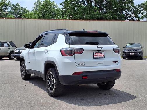 White 2025 Jeep Compass Trailhawk