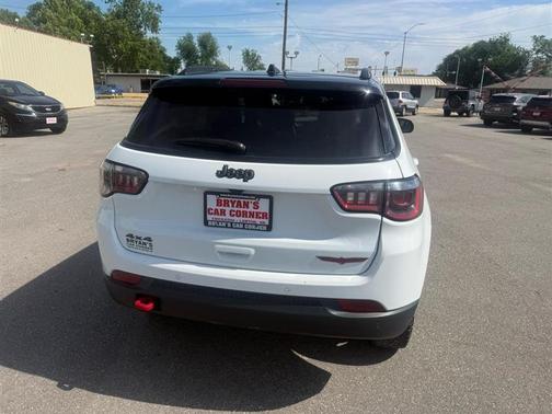 White 2025 Jeep Compass Trailhawk