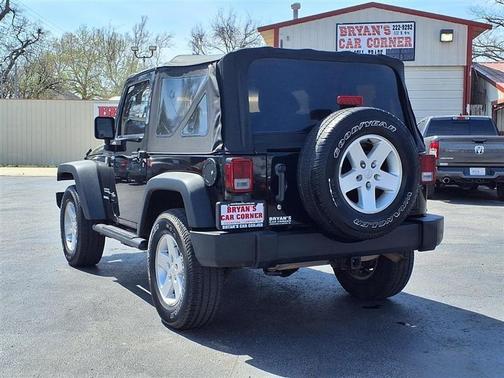 Black 2013 Jeep Wrangler Sport