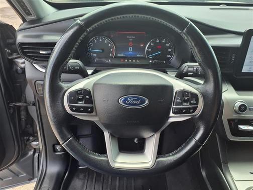 Gray 2022 Ford Explorer XLT