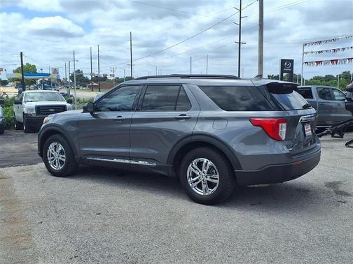 Gray 2022 Ford Explorer XLT