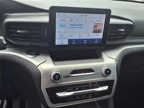 Gray 2022 Ford Explorer XLT