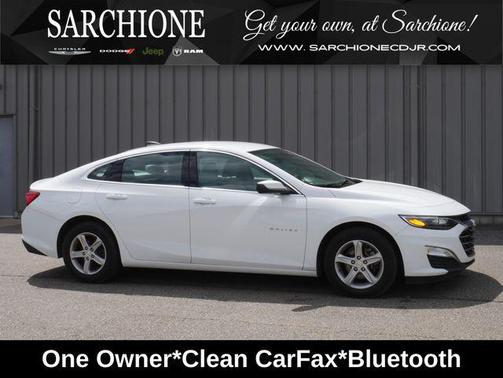 Summit White 2020 Chevrolet Malibu 1LS