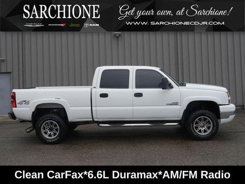Summit White 2007 Chevrolet Silverado 2500 LT1 H/D Crew Cab Classic