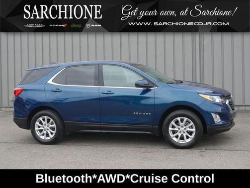 Pacific Blue Metallic 2020 Chevrolet Equinox 1LT