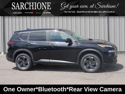 Super Black 2024 Nissan Rogue SV