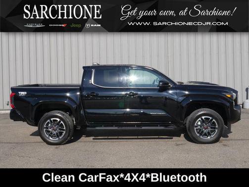 Black 2025 Toyota Tacoma TRD Sport