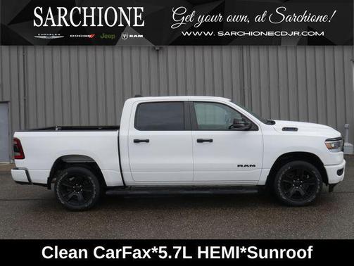 Bright White Clearcoat 2023 RAM 1500 Big Horn/Lone Star